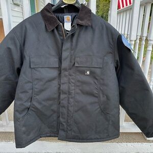 Carhartt Arctic Yukon Extremes Jacket Quilted Lined Work Barn Chore C55 BLK XXL